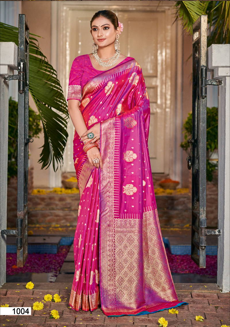 Gulpang Silk By Bunawat Wedding Sarees Wholesale Clothing Suppliers In India